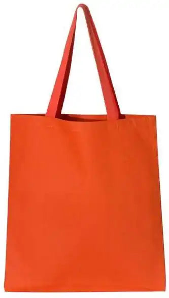 Q-tees Q800 Promotional Tote - Orange - Forest / one Size Fits Most