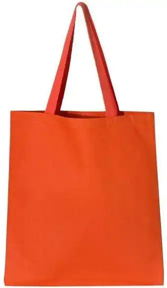 Q-tees Q800 Promotional Tote - Orange - Forest / one Size Fits Most