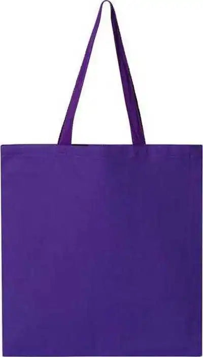 Q-tees Q800 Promotional Tote - Purple