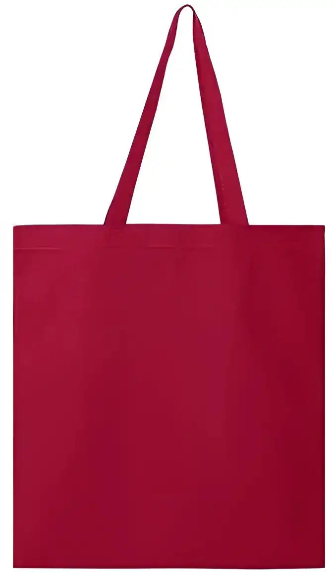 Q Tees Q800 Promotional Tote Red / one Size Fits Most