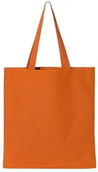 Q-tees Q800 Promotional Tote - Texas Orange - one Size Fits Most