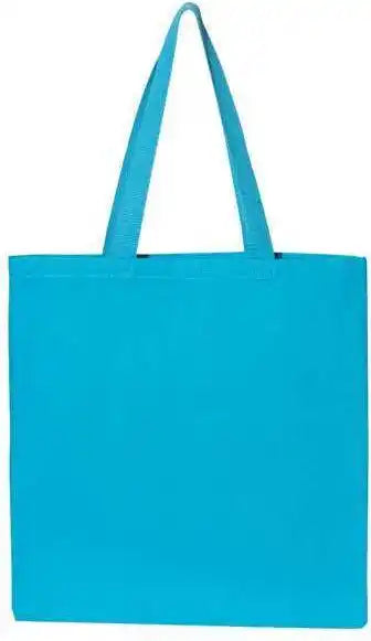 Q-tees Q800 Promotional Tote - Turquoise - one Size Fits Most