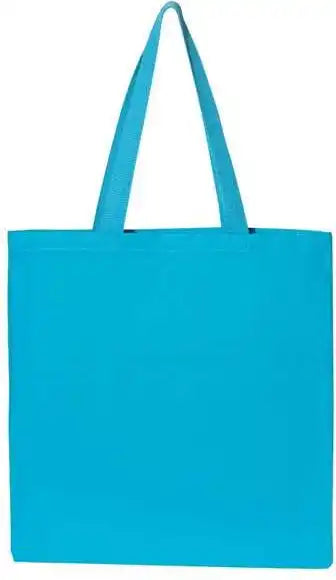 Q-tees Q800 Promotional Tote - Turquoise - one Size Fits Most