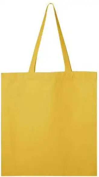 Q-tees Q800 Promotional Tote - Yellow - one Size Fits Most