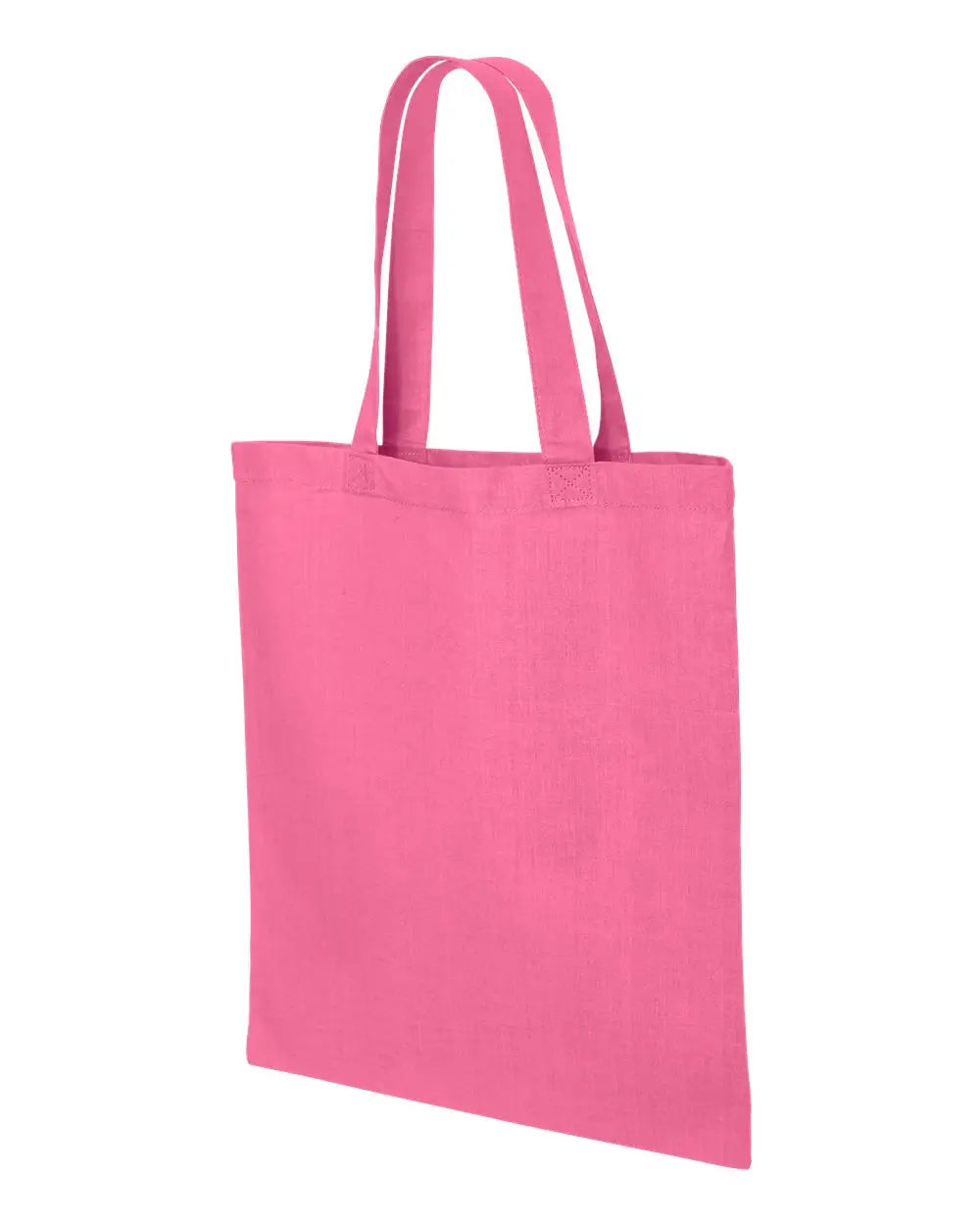 Q-tees Qtb Economical Tote - Azalea - Pink / one Size Fits Most