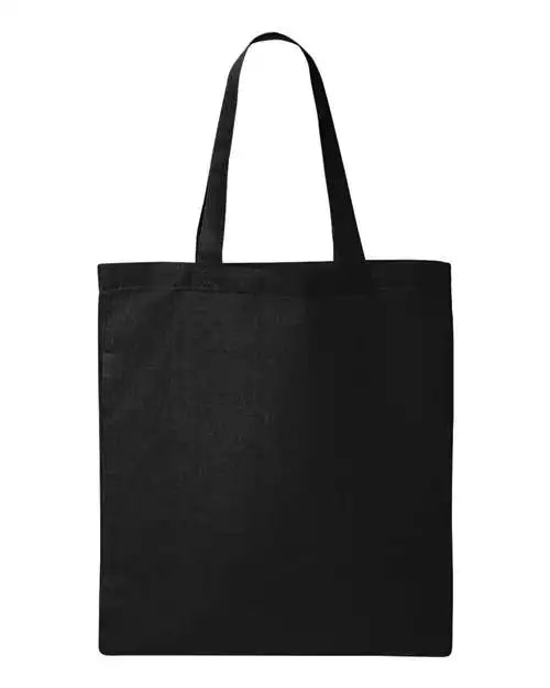 Q-tees Qtb Economical Tote - Black - one Size Fits Most