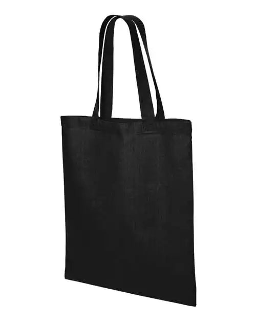 Q-tees Qtb Economical Tote - Black - one Size Fits Most