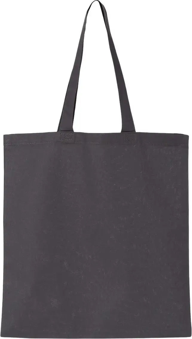 Q-tees Qtb Economical Tote - Charcoal - Dark Gray / one Size Fits Most