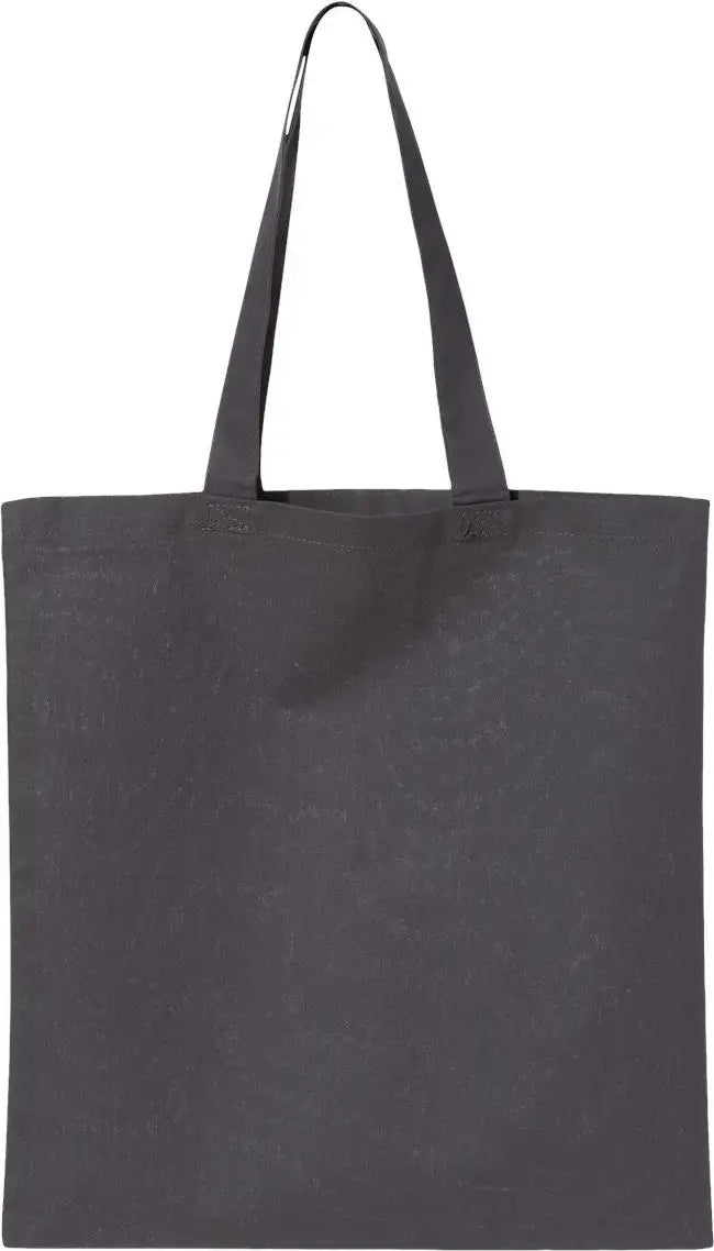 Q-tees Qtb Economical Tote - Charcoal