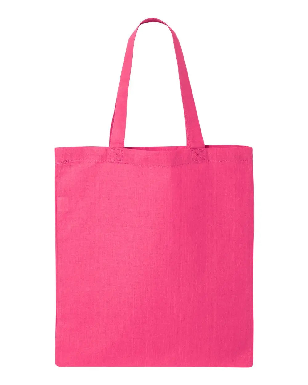 Q-tees Qtb Economical Tote - Hot Pink - one Size Fits Most