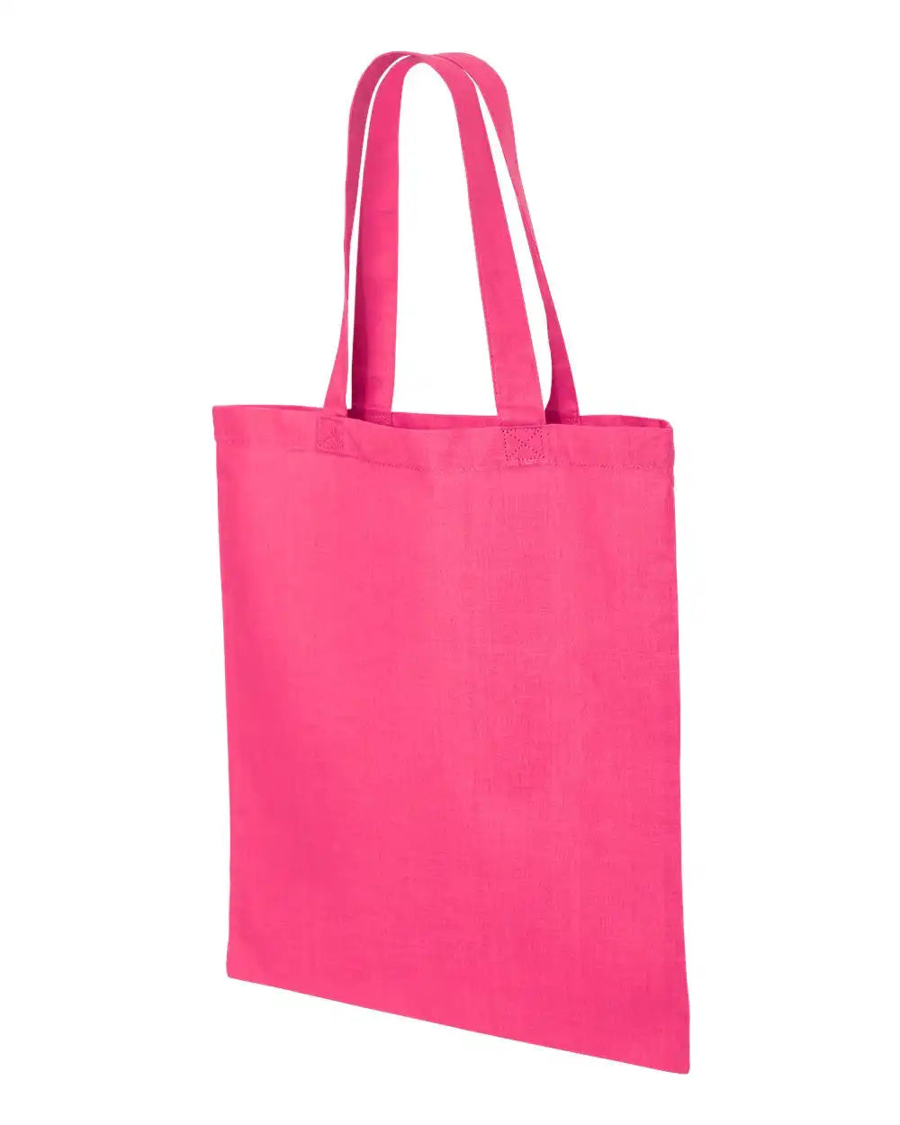 Q-tees Qtb Economical Tote - Hot Pink - Osfa