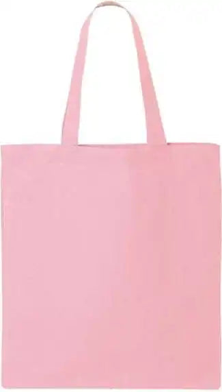 Q-tees Qtb Economical Tote - Light Pink - one Size Fits Most
