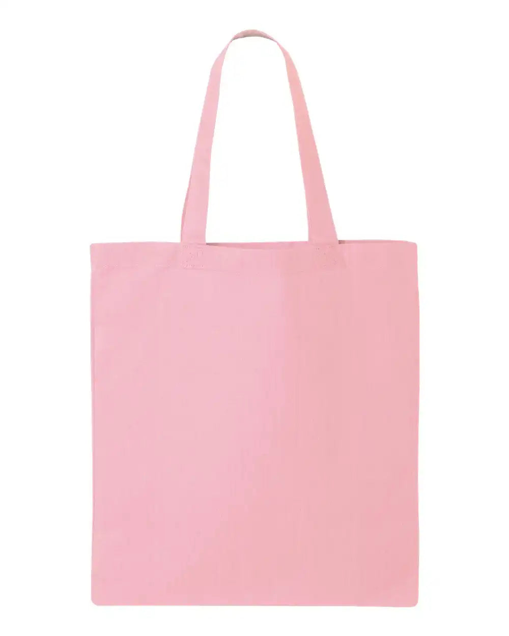 Q-tees Qtb Economical Tote - Light Pink - Osfa