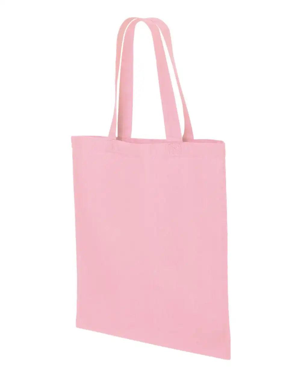 Q-tees Qtb Economical Tote - Light Pink - Osfa