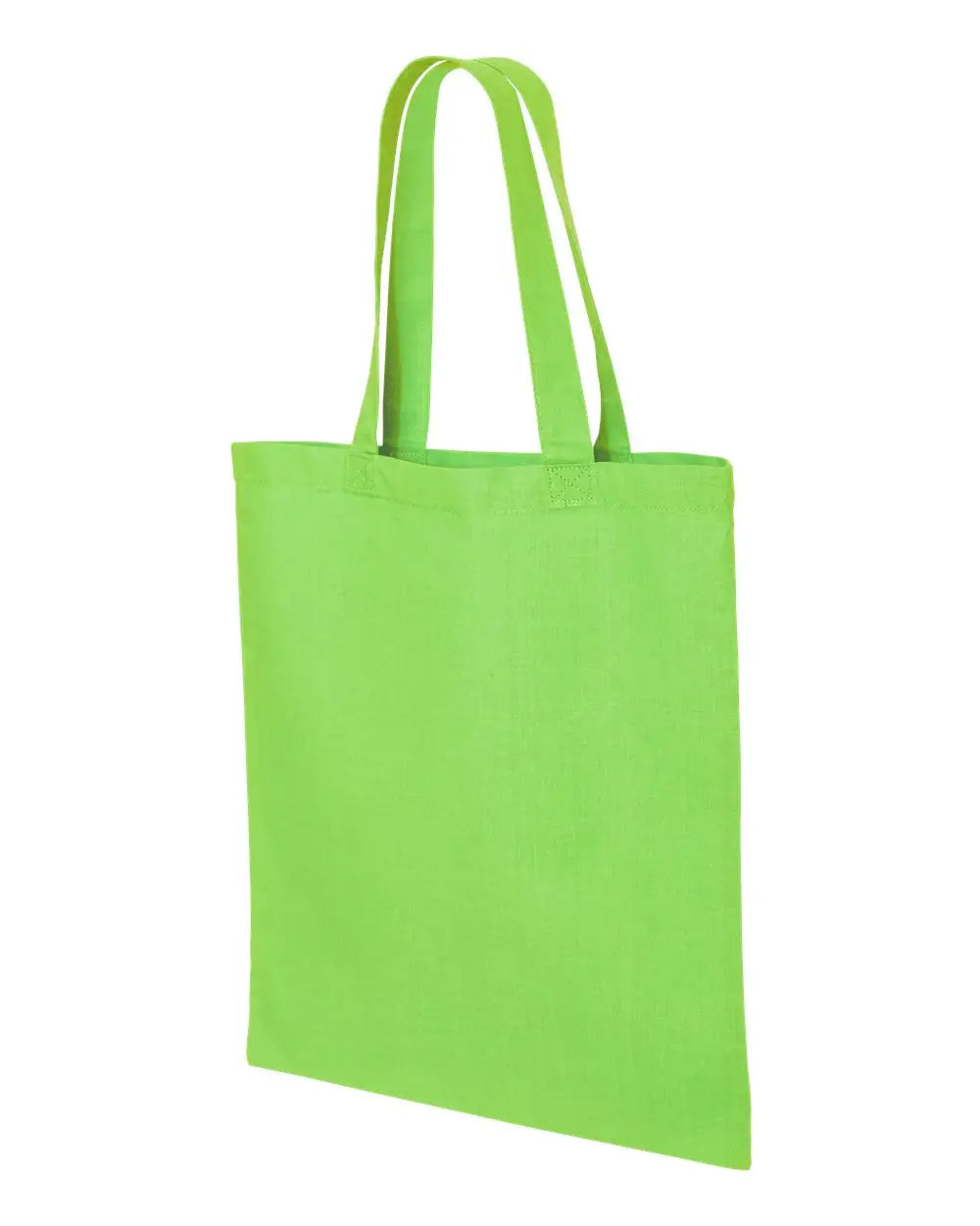Q-tees Qtb Economical Tote - Lime - one Size Fits Most