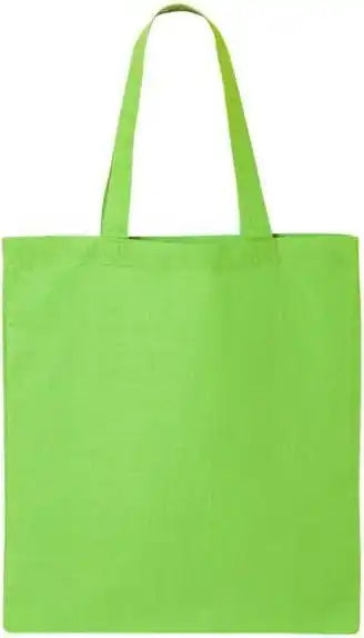 Q-tees Qtb Economical Tote - Lime - one Size Fits Most