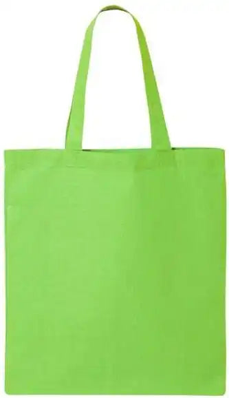 Q-tees Qtb Economical Tote - Lime - one Size Fits Most