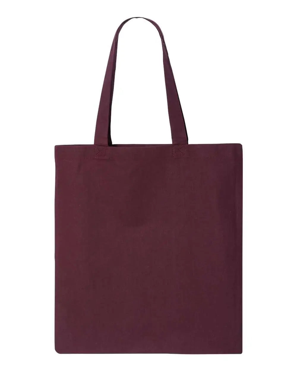 Q-tees Qtb Economical Tote - Maroon - one Size Fits Most