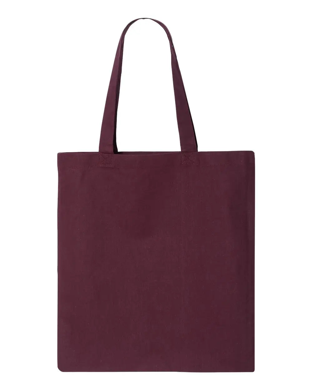 Q-tees Qtb Economical Tote - Maroon - one Size Fits Most