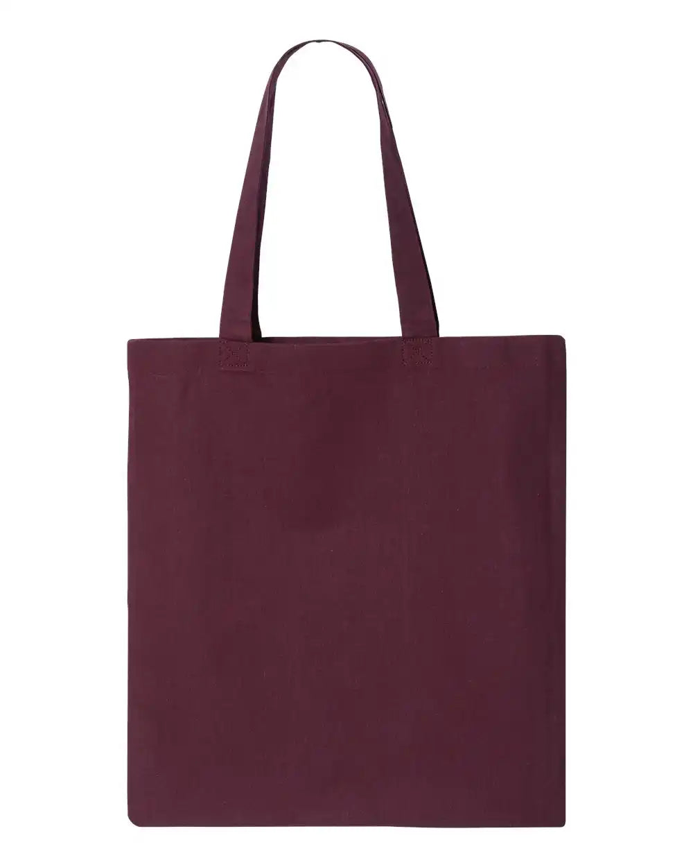 Q-tees Qtb Economical Tote - Maroon - Osfa