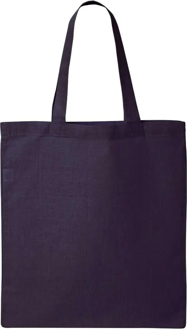Q-tees Qtb Economical Tote - Navy - one Size Fits Most