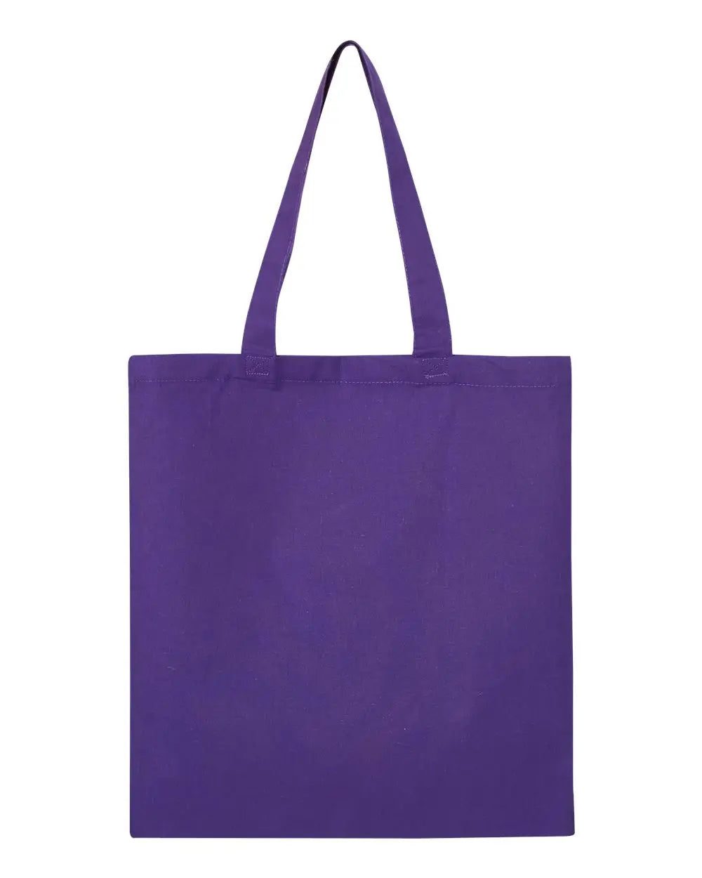 Q-tees Qtb Economical Tote - Purple - one Size Fits Most