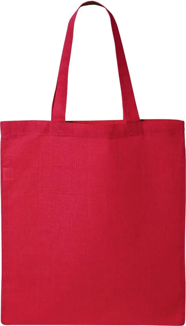 Q-tees Qtb Economical Tote - Red - one Size Fits Most