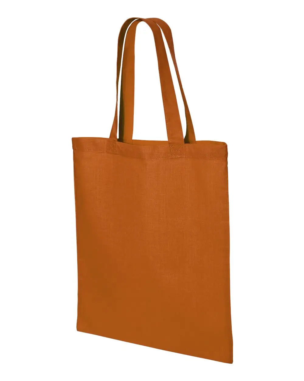 Q-tees Qtb Economical Tote - Texas Orange - one Size Fits Most