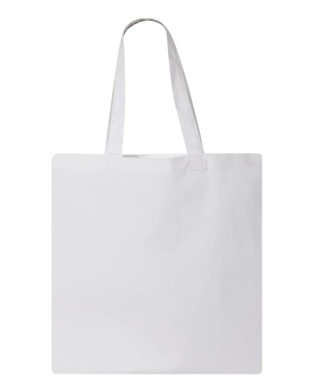 Q-tees Qtb Economical Tote - White - one Size Fits Most