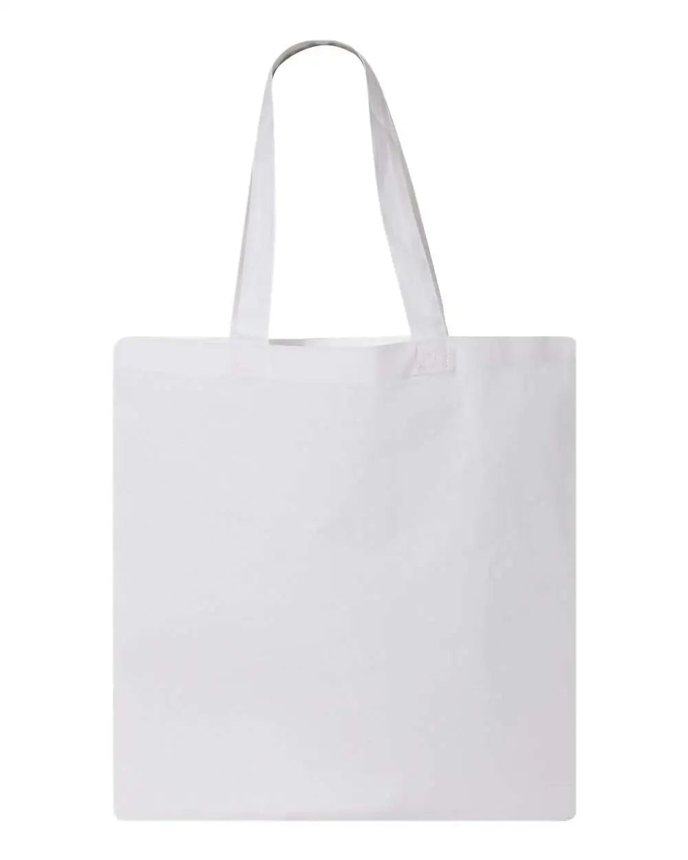 Q-tees Qtb Economical Tote - White - one Size Fits Most