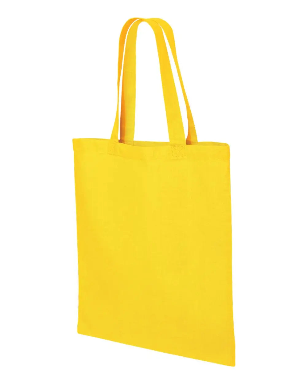 Q-tees Qtb Economical Tote - Yellow - one Size Fits Most
