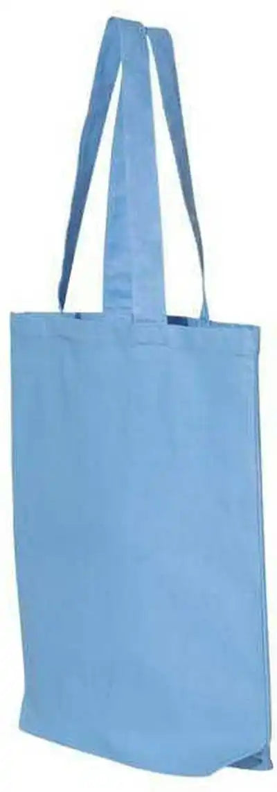 Q Tees Qtbg 12l Economical Tote Carolina Blue Columbia / one Size Fits Most