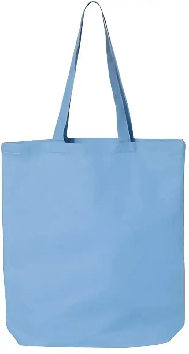 Q Tees Qtbg 12l Economical Tote Carolina Blue Columbia / one Size Fits Most