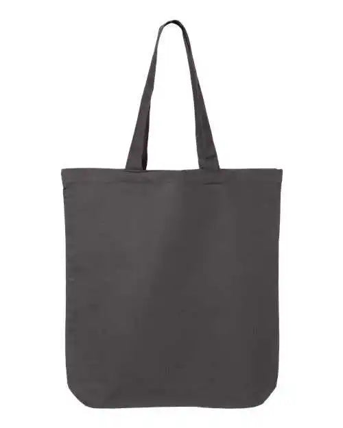 Q-tees Qtbg 12l Economical Tote - Charcoal - Dark Gray / one Size Fits Most