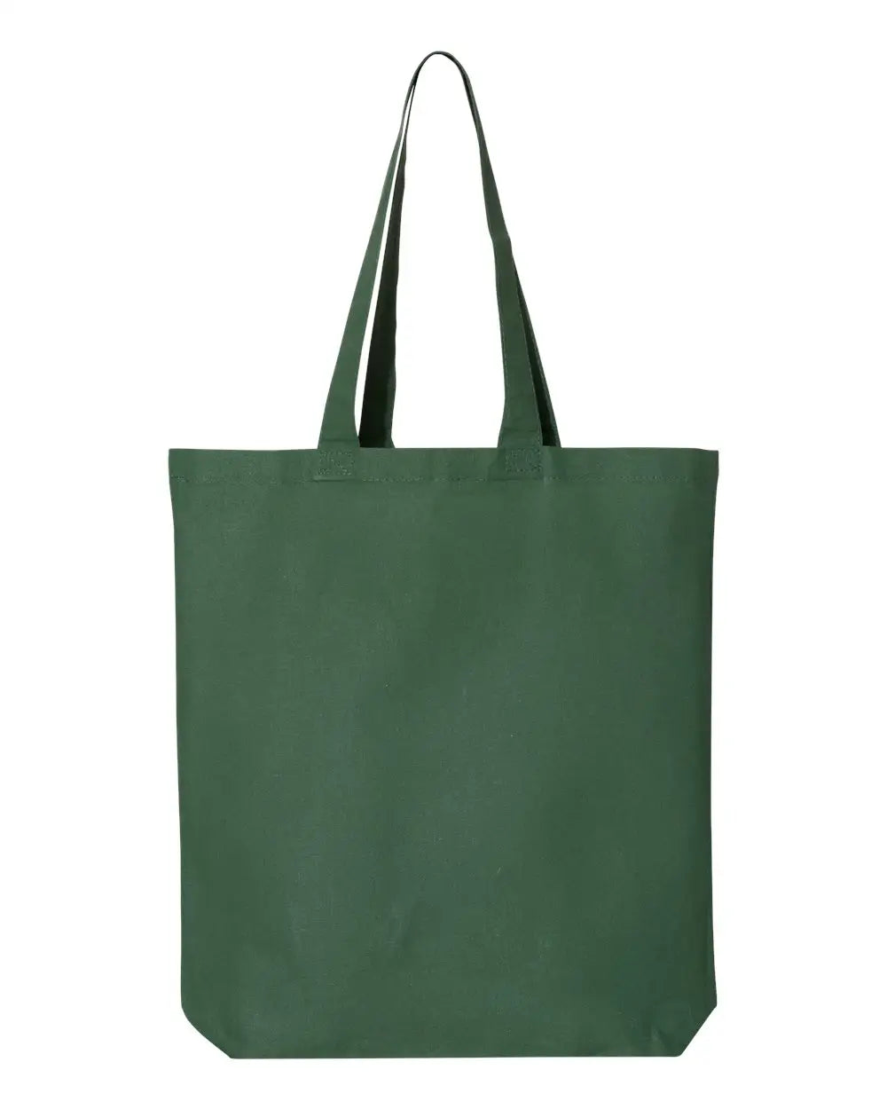 Q-tees Qtbg 12l Economical Tote - Forest - one Size Fits Most