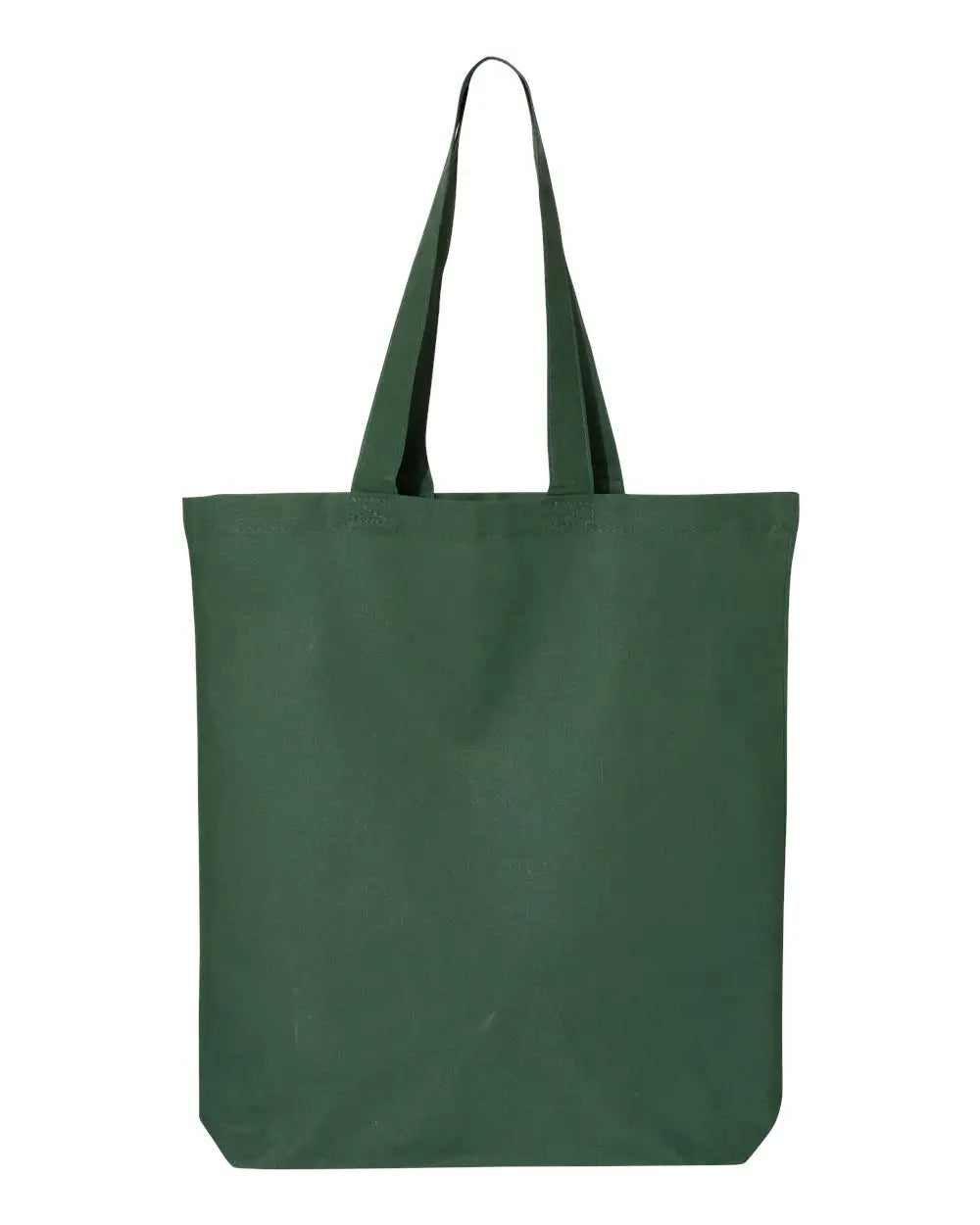 Q-tees Qtbg 12l Economical Tote - Forest - one Size Fits Most