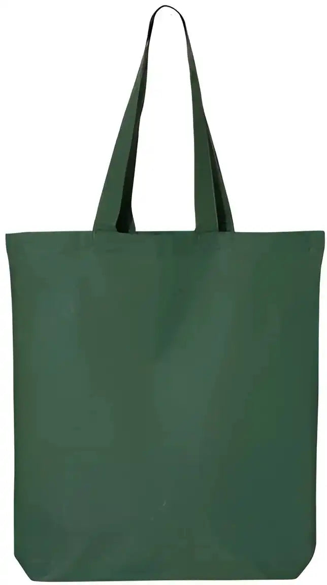 Q Tees Qtbg 12l Economical Tote Forest / one Size Fits Most