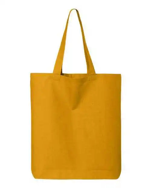 Q-tees Qtbg 12l Economical Tote - Gold - one Size Fits Most