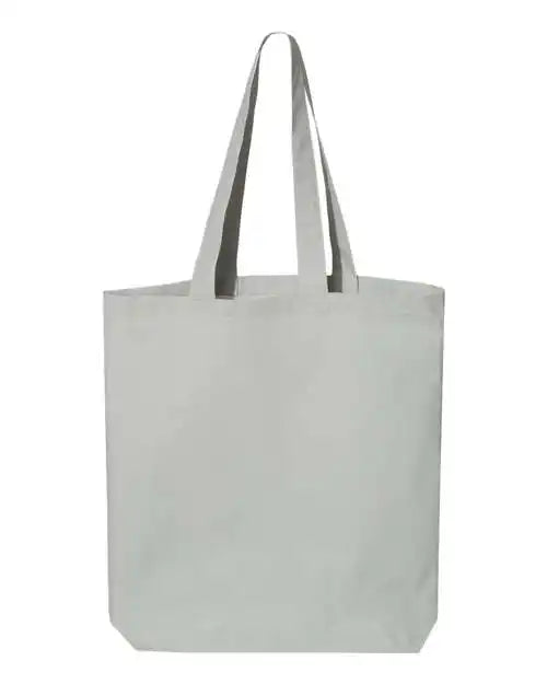 Q-tees Qtbg 12l Economical Tote - Grey - Gray / one Size Fits Most