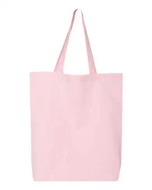 Q Tees Qtbg 12l Economical Tote Light Pink / one Size Fits Most