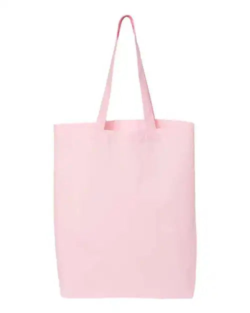 Q Tees Qtbg 12l Economical Tote Light Pink / one Size Fits Most