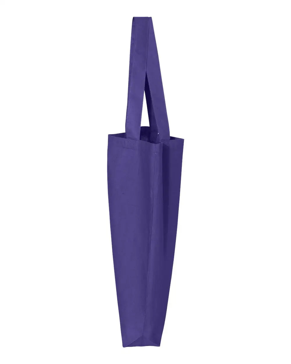 Q-tees Qtbg 12l Economical Tote - Purple - one Size Fits Most