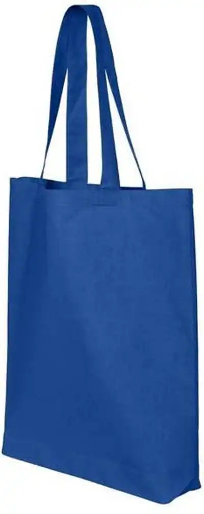Q Tees Qtbg 12l Economical Tote Royal / one Size Fits Most
