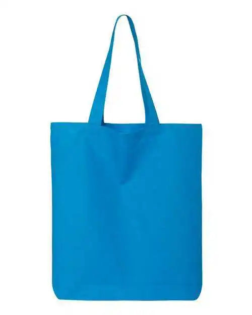 Q Tees Qtbg 12l Economical Tote Sapphire Blue / one Size Fits Most