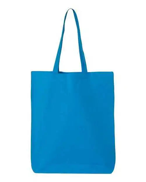Q Tees Qtbg 12l Economical Tote Sapphire Blue / one Size Fits Most