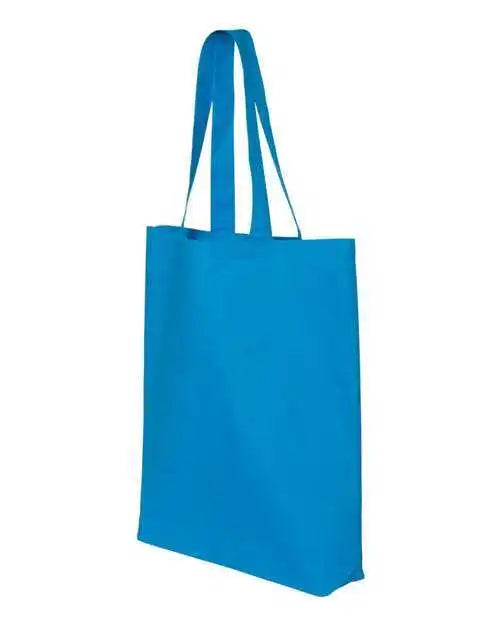 Q Tees Qtbg 12l Economical Tote Sapphire Blue / one Size Fits Most