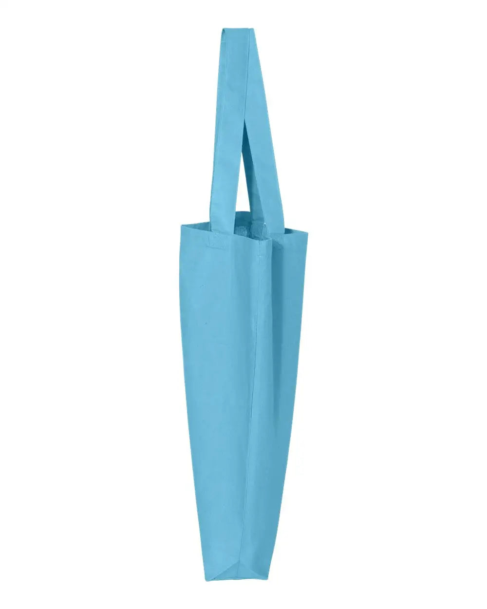 Q-tees Qtbg 12l Economical Tote - Turquoise