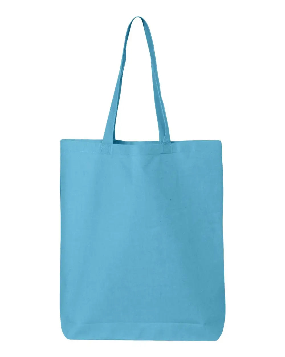 Q-tees Qtbg 12l Economical Tote - Turquoise