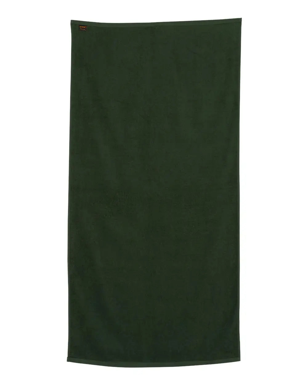Q-tees Qv3060 Velour Beach Towel - Forest - one Size Fits Most