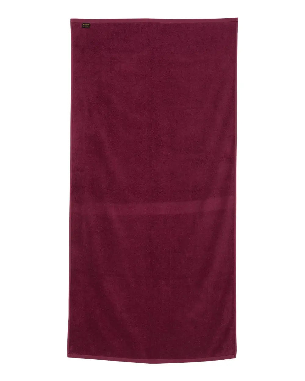 Q-tees Qv3060 Velour Beach Towel - Maroon